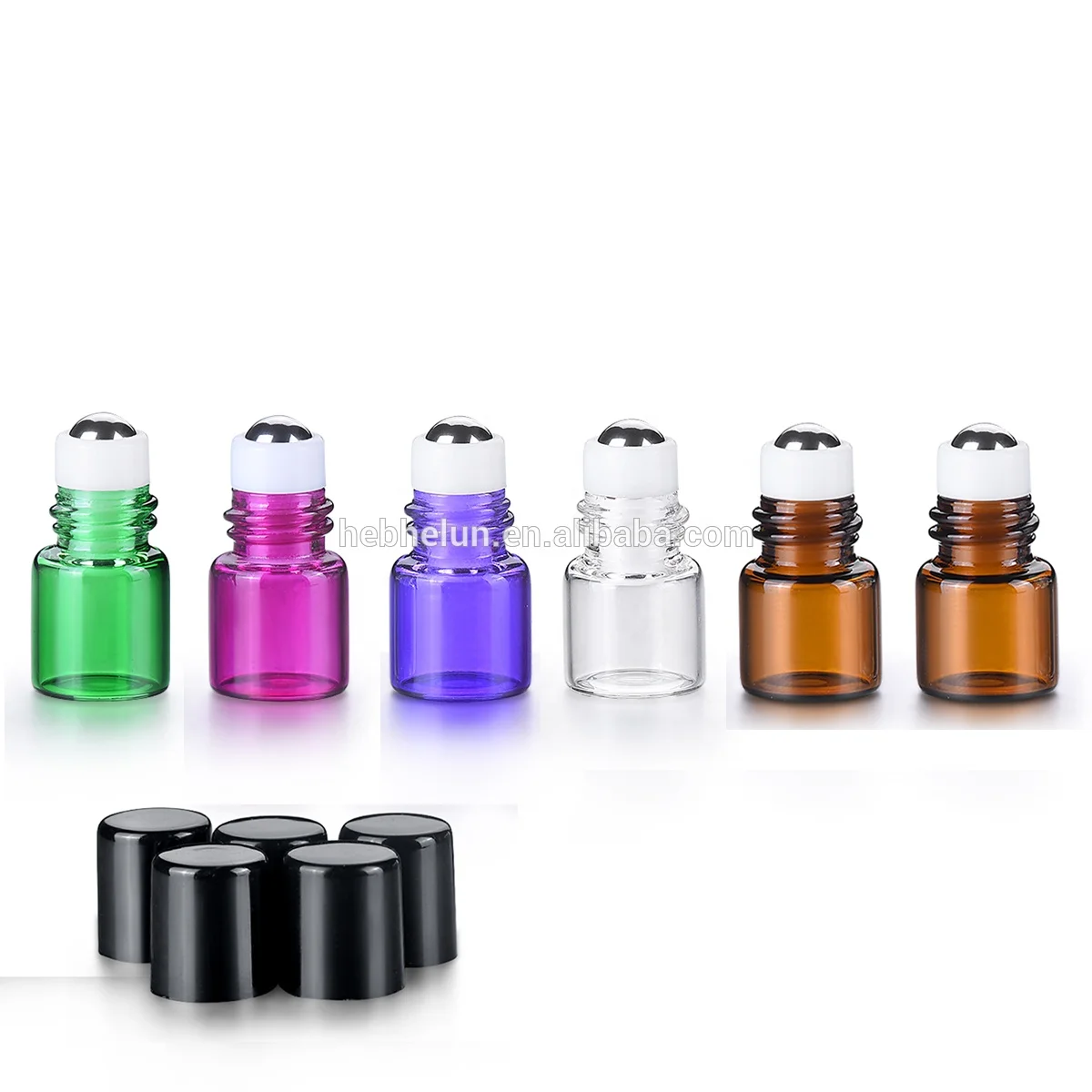 Top Selling Sample Test 1ml 2ml 3ml Cosmetic Fragrance Perfume Roll On Glass Bottles