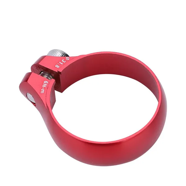 
2 Colors Ultralight Road Bike Bicycle Seat Bolt Clamp Seatpost Clamp 31.8mm for 27.2 Seatpost Super Light 