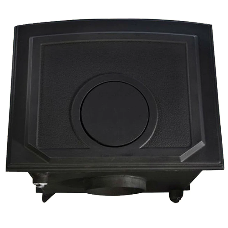 
LF Black Paint And Enamel Brown Indoor Wood Heater Cast Iron Wood Burning Stove For Sale 