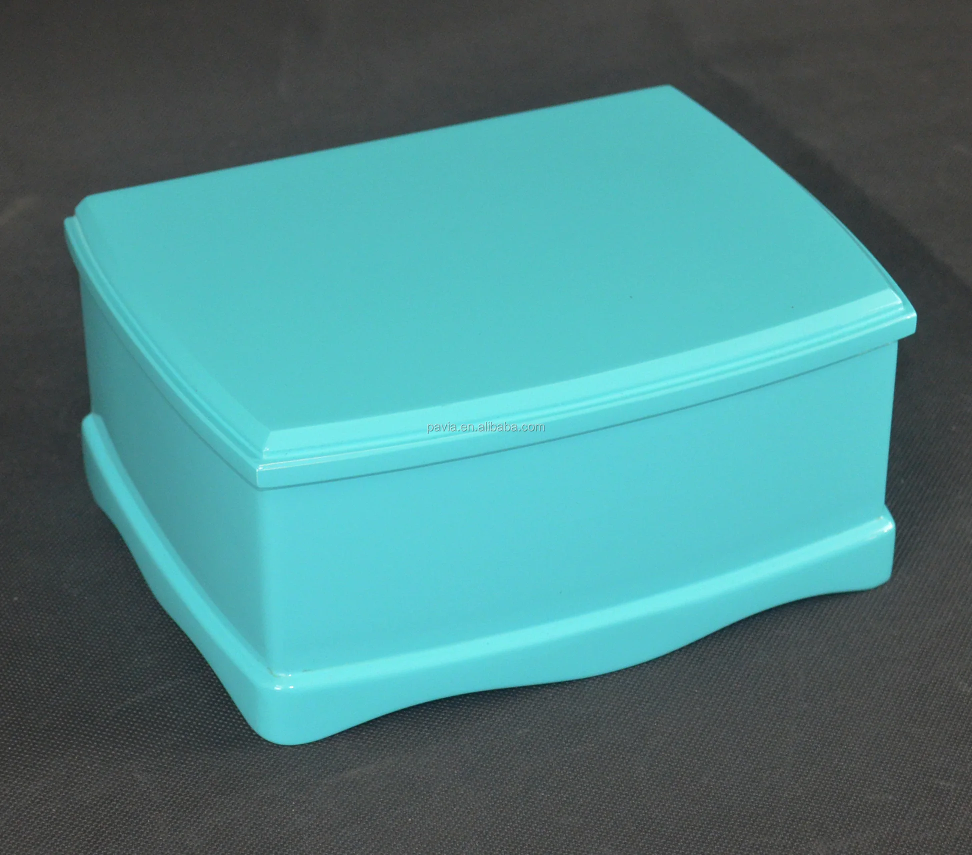 
PM037A music box wood jewelry box gift hand crank Music Box 