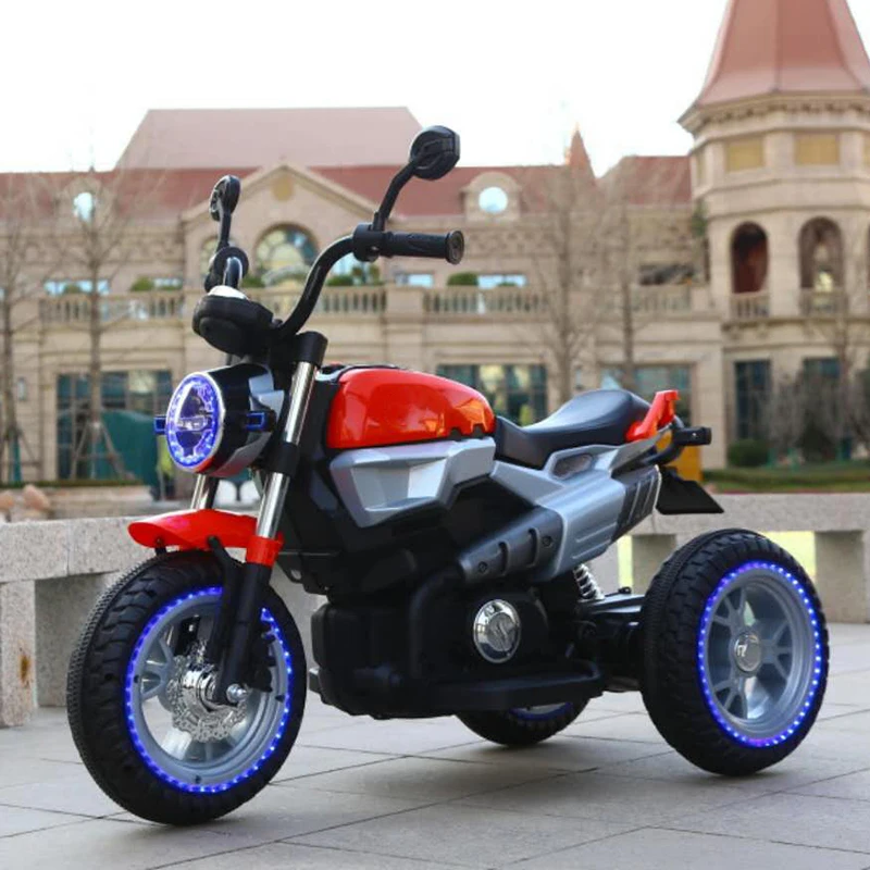 Tianshun Factory Supply New Product Kids Electric Motorcycle/ With Three Wheels Baby Ride on Toys