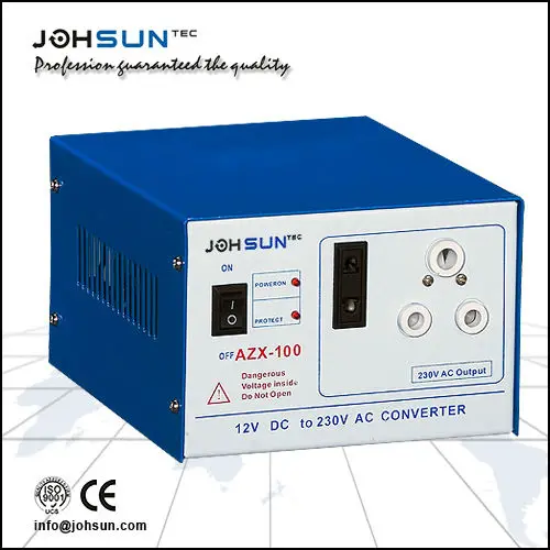 100W 12 volt to 220 volt power inverter for digital camera