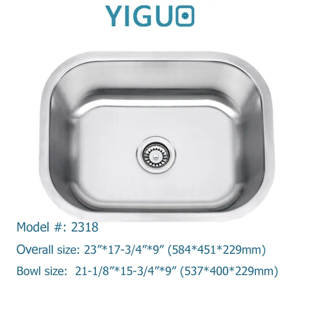 
Small bar sink #1815, Made in Malaysia, stainless steel kitchen sink 