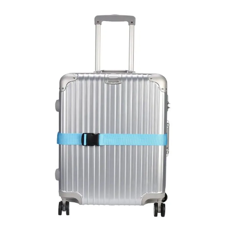 Promo custom adjustable travel nylon luggage belt strap