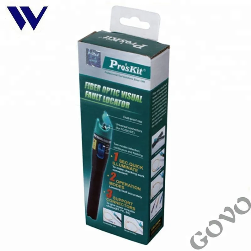 MT-7501 ProsKit VFL laser pen 1 mW 3-5km fiber fault locator