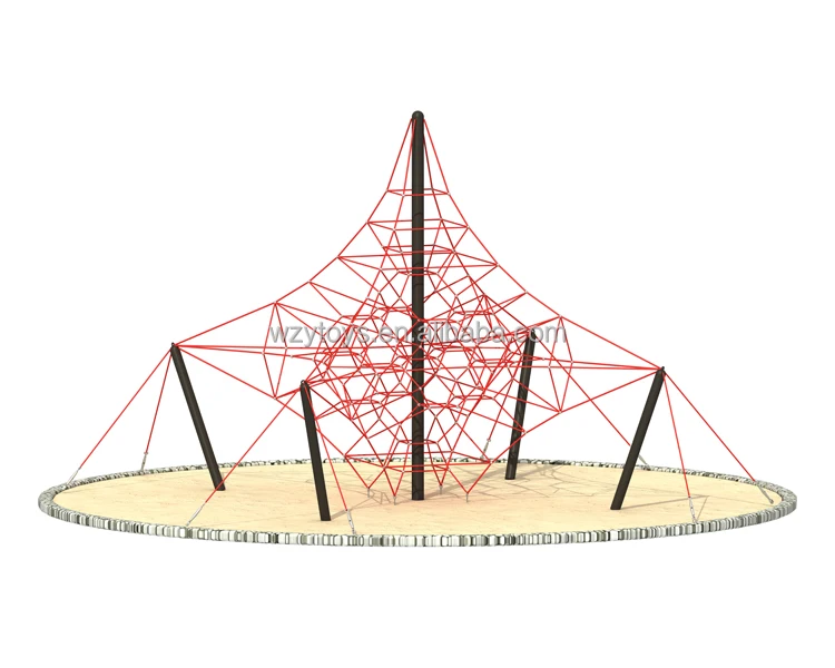 Net Tower Climber children exercise rope climbing structure