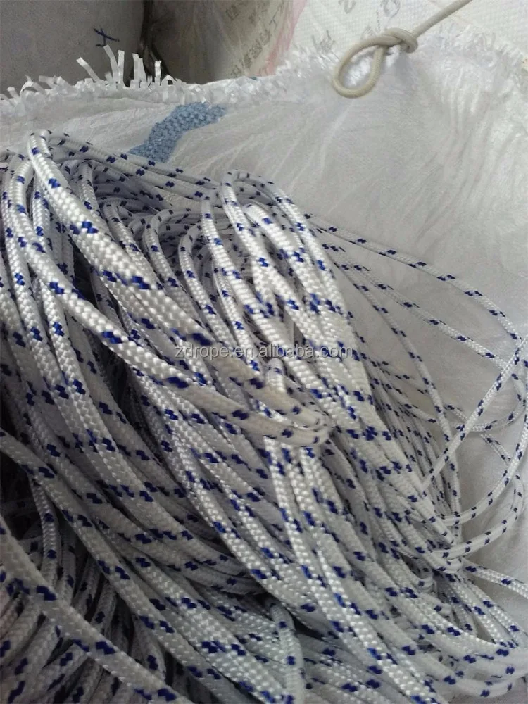 Yiwu import export 4mm 6mm 8mm Cheap 16 strand PP braided rope polypropylene ropes chinese manufacturers