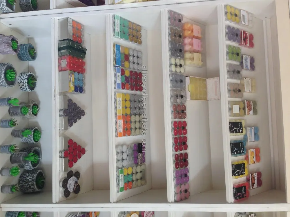 
2016 green color paraffin wax cactus plant as wedding favors gifts 