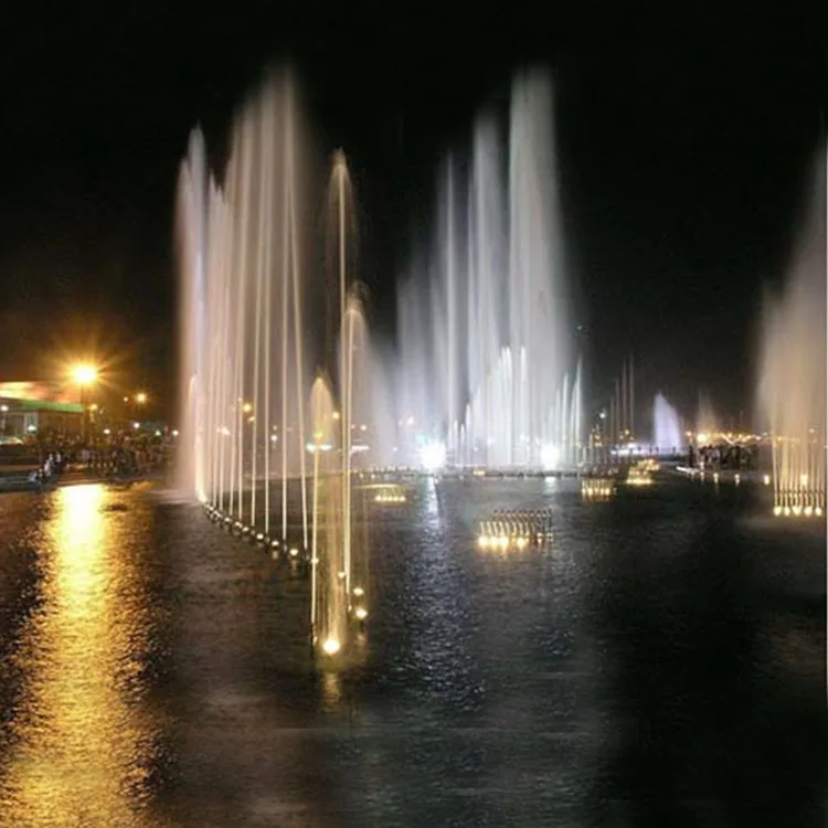 FREE DESIGN 304 Stainless Steel Floating Laser 3D Water Fountain