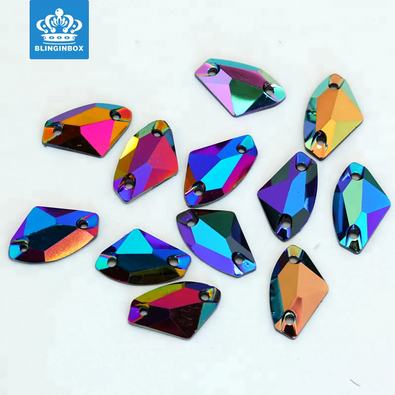 factory wholesale resin stone with flatback sew on rhinestones cheap price