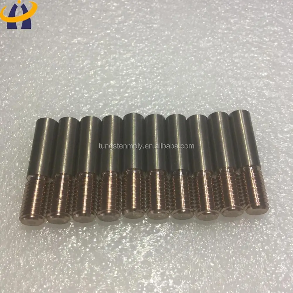 M4 M6 M8 Copper Tungsten Thread Tapping Electrode for EDM