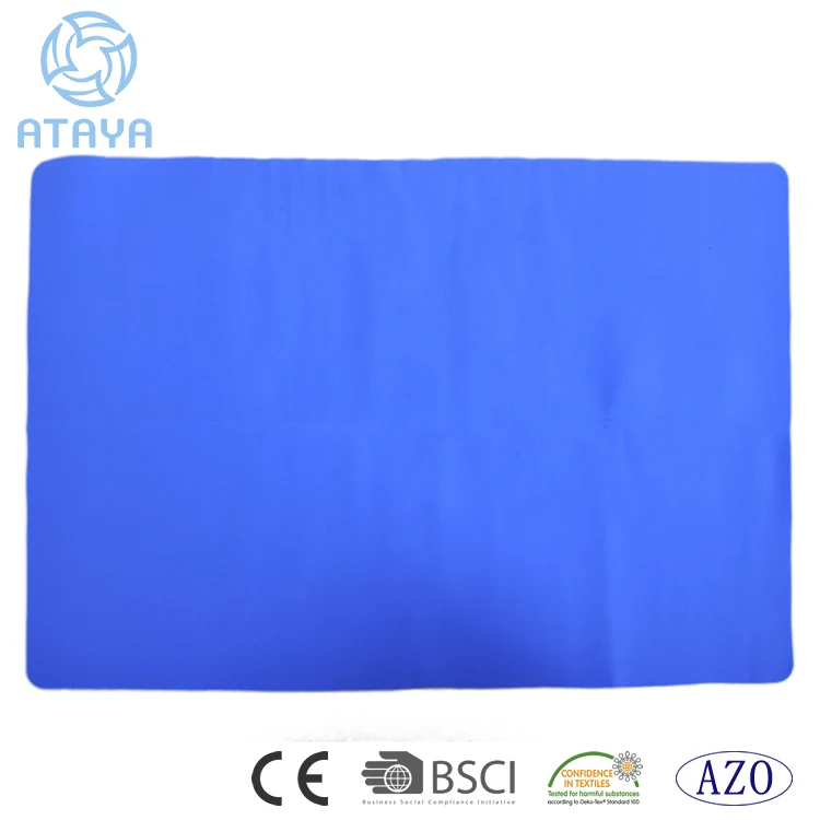 
 promotion solid color PVA towel bath chamois leatherfor for sports  