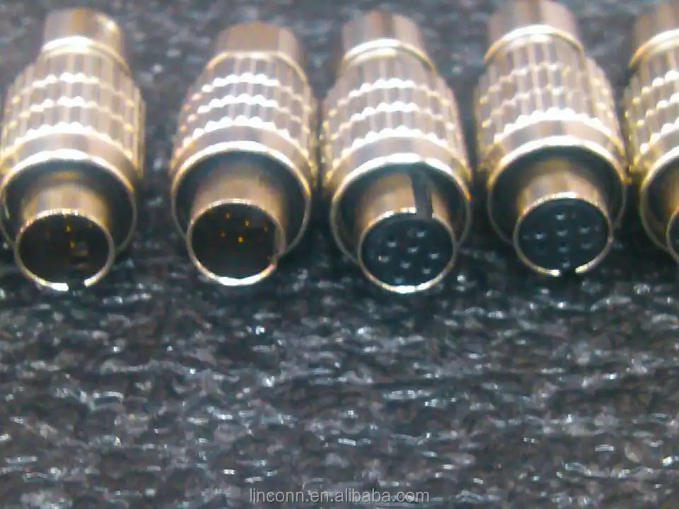 Military communication Hirose female HR25 HR10 connector 8 pin receptacle HR25-7TJ-8S