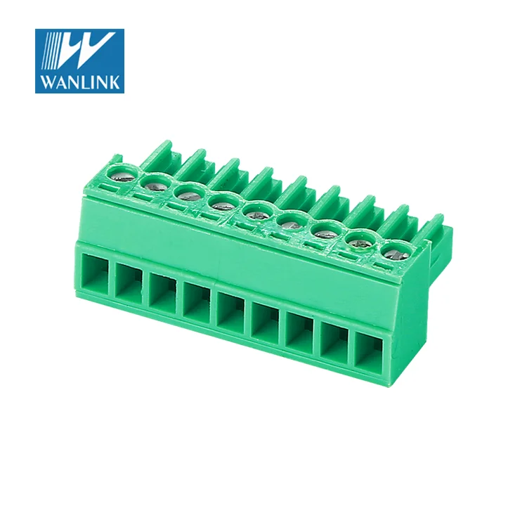  Клеммная колодка WANLINK 15EDGK-3.5/3 81 шаг 3 5/3 мм