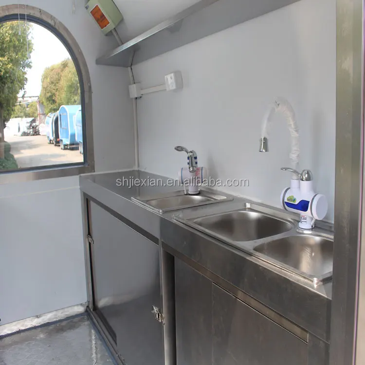 JX-FR220B Streest Food Concession trailer Mobile Coffee Shop 2.2m Mini Coffee Truck