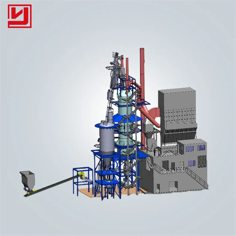 Factory Price Small Calcining Gypsum Activated Carbon Cement Lime Vertical Shaft Kiln Machine