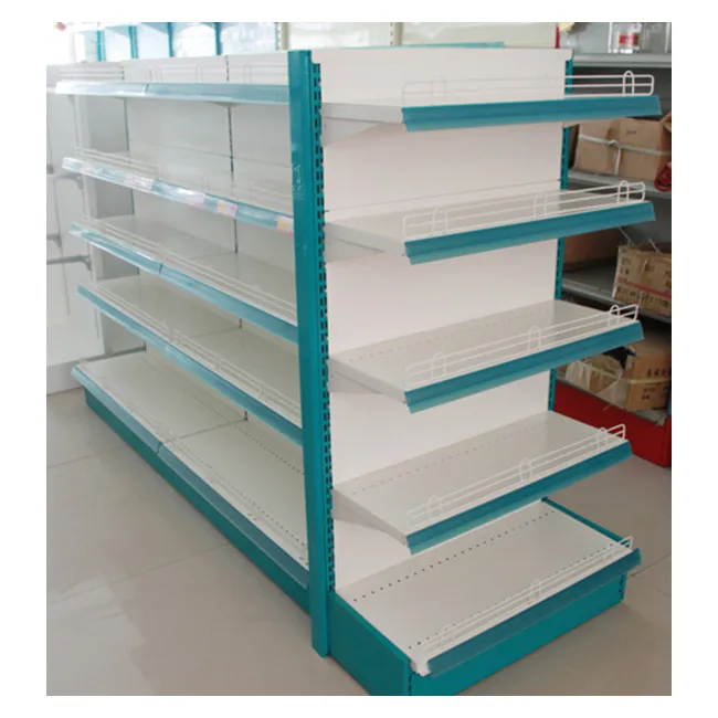 Standard Commercial Good Pricing Steel Supermarket Shelving