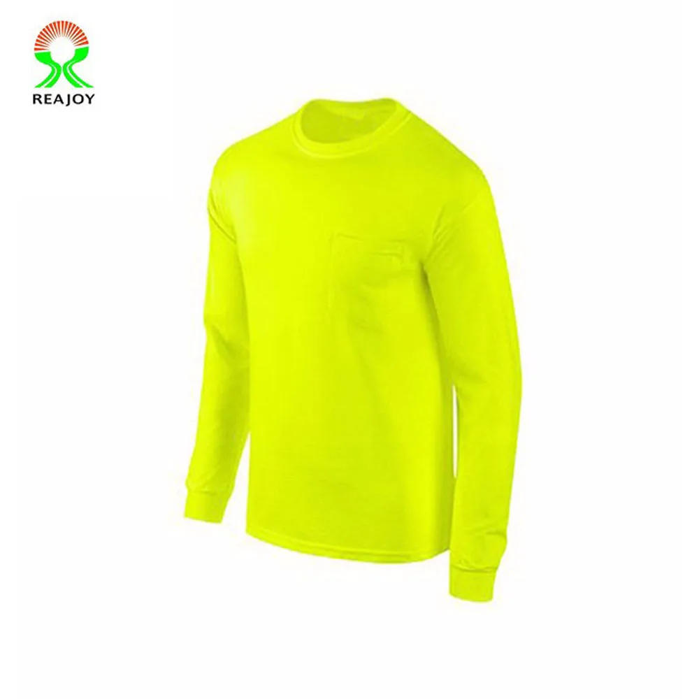 Cheap High Quality Breathable hi vis safety shirt
