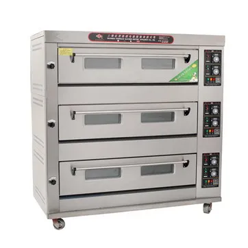 High quality bakery machines gas pizza oven factory