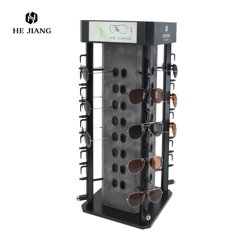 Напольный дисплей солнцезащитных очков деревянная стойка для демонстрации