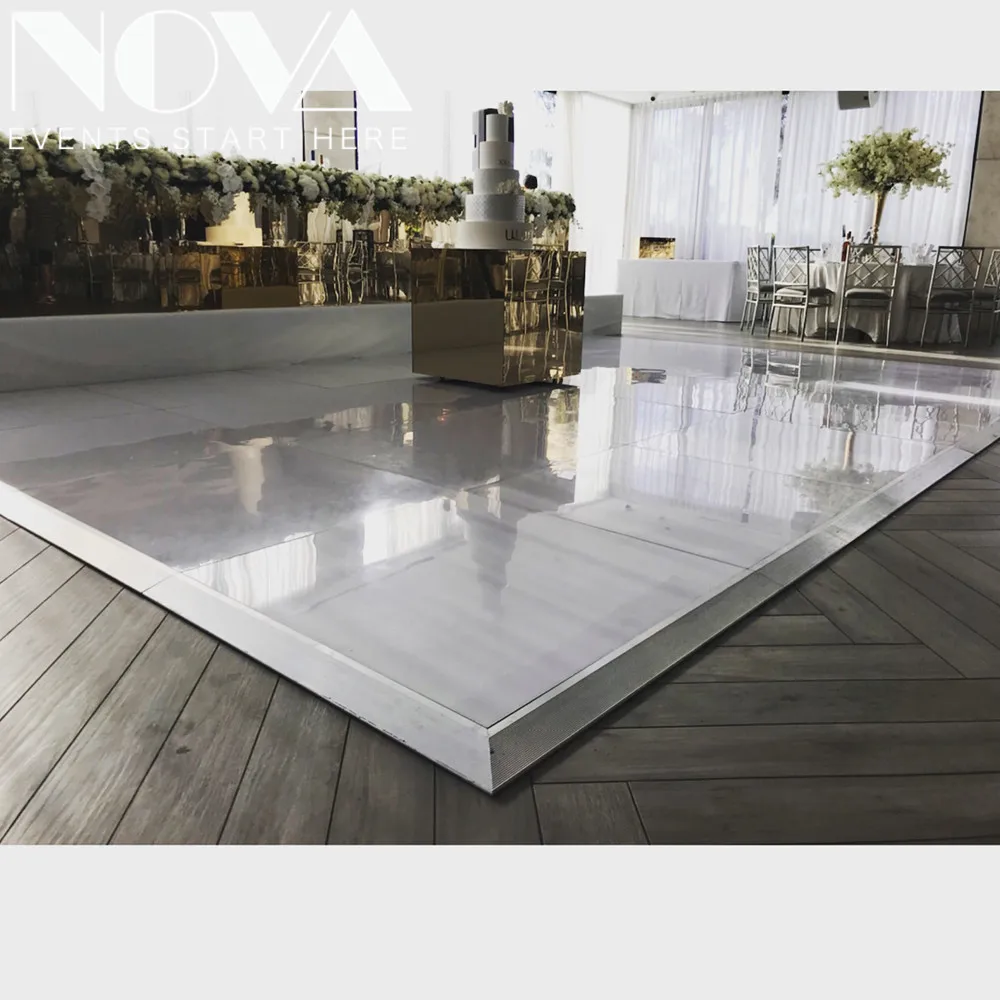 2021 NOVA High Quality Parquet laminate wood Dance Floor in wedding