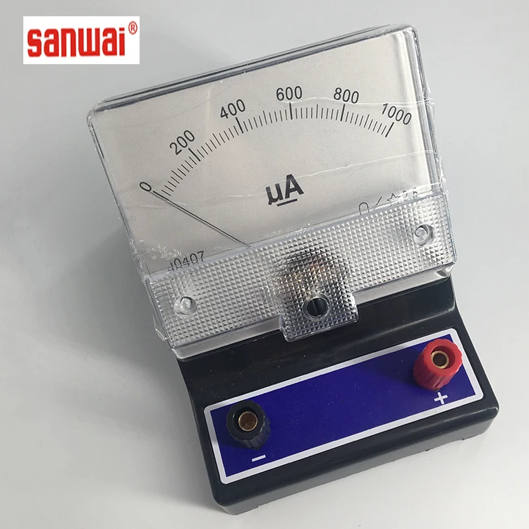 habo factory analog ammeter 0-1000uA education meter for student use