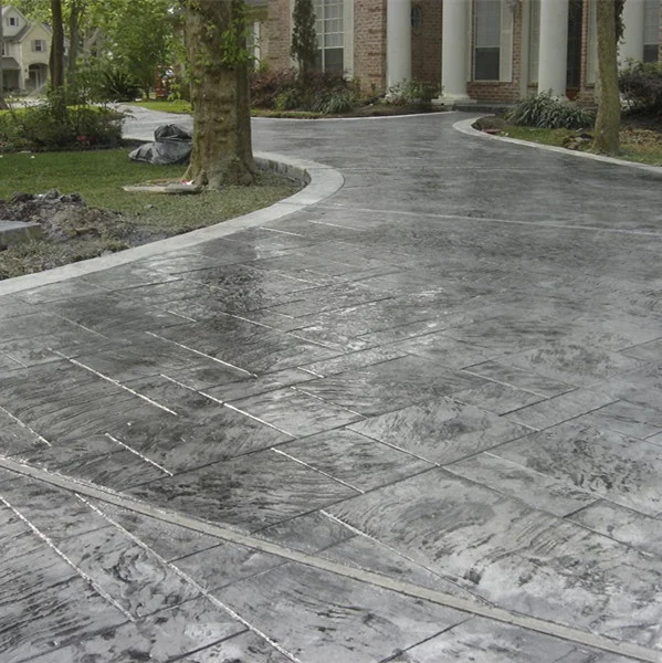 Stamped Concrete / Embossed Floor / Various Pattern Imprinted Driveway / Decorative Durable Concrete Stamped in Mould