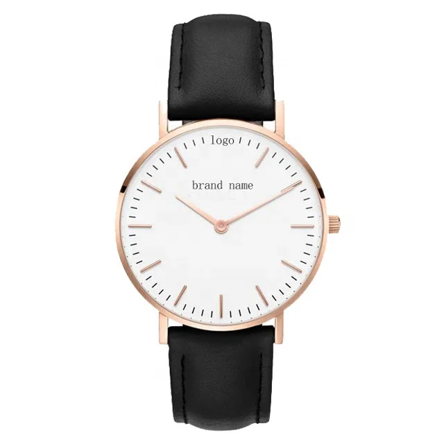 BK1A Low MOQ Luxury Minimalist Private Label Oem / Odm Custom Logo Wrist Watch Mens Woman Wholesale manufacturer