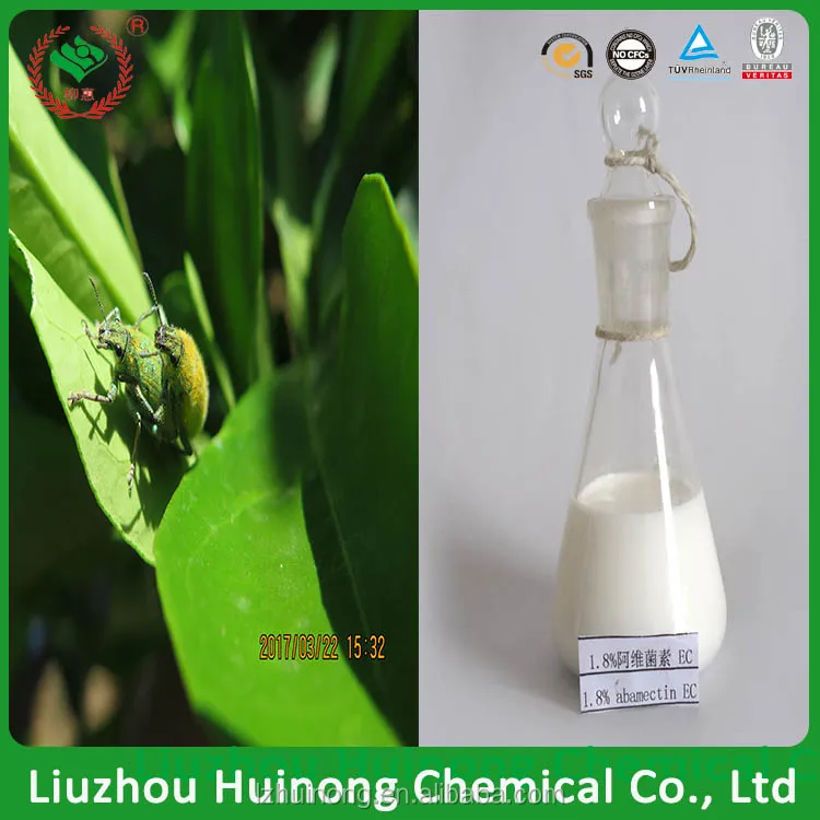 High Quality greenhouse insect net pesticides with 1.8%EW abamectin