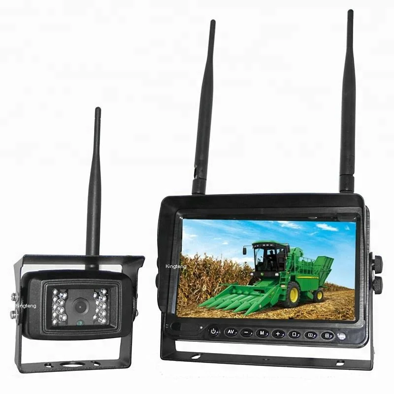 2.4G Digital Wireless DVR Backup Camera System With 7inch Digital Monitor And CCD Camera