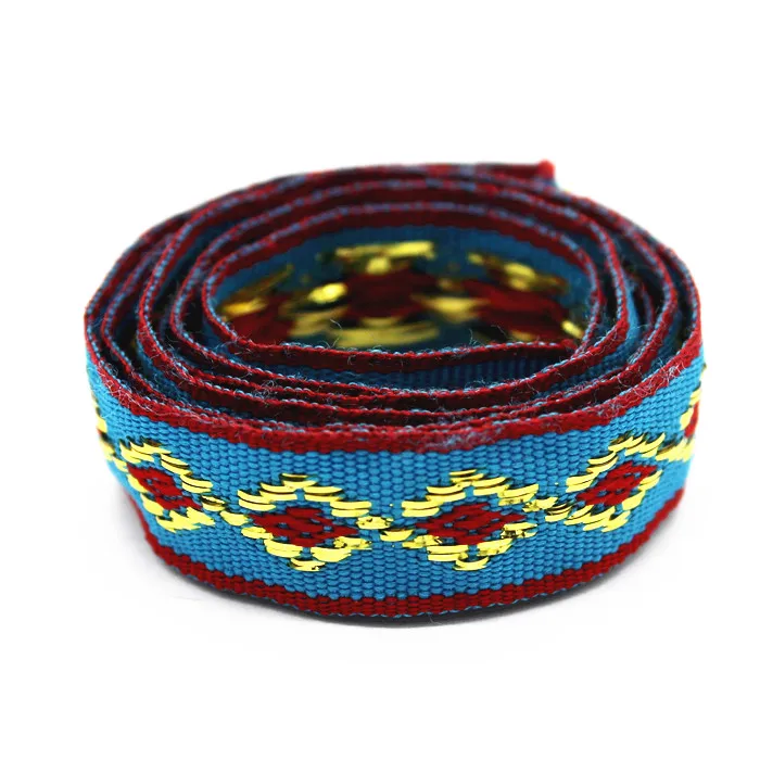 Ribbon Jacquard Net Tape Factory Direct Woven Polyester RIBBONS Custom Ribbon Decorate Garments,single Face Pantone Color