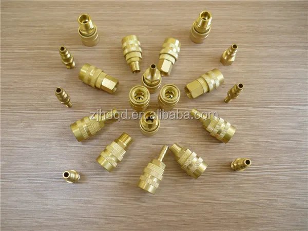 Brass German Type Hose Connector Air Compressor Accessories Pipe Fittings