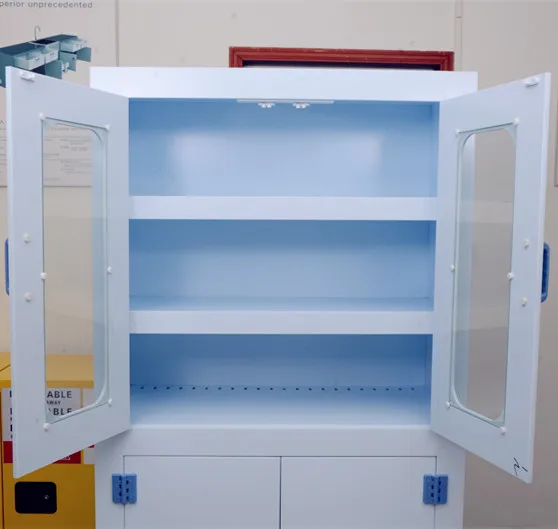 Chemical laboratory reagent storage pp cabinet