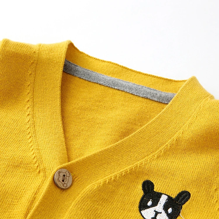 
OEM ODM Factory Buttons down woolen sweater Newborn Baby Knit Cardigan 