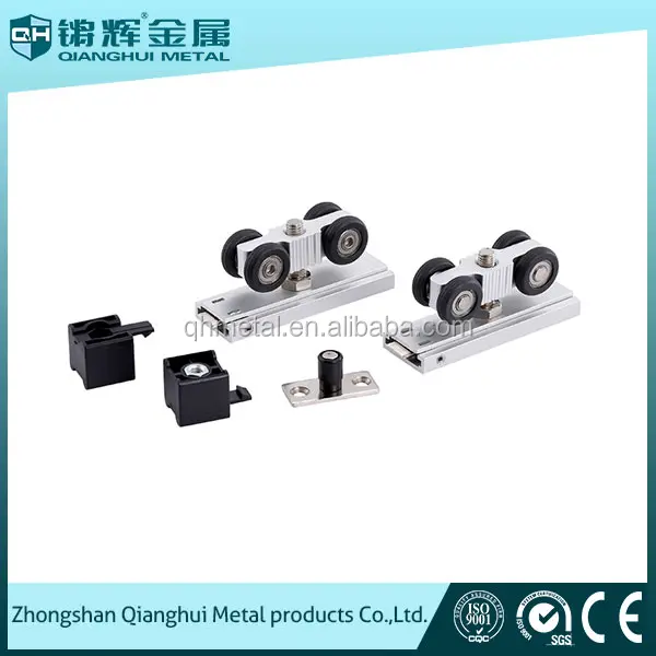 Heavy Duty Sliding Door Wooden Door Hanging Track Pulley  Door Sliding Track Hanging Wheel