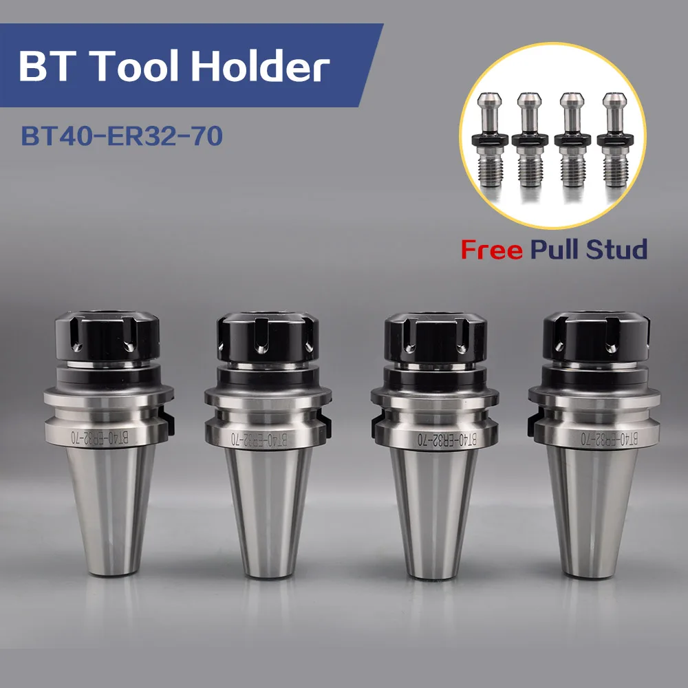 Machine Tool Holders High Precision Milling Collet Chuck Tool Holder China Tool Holder Shrink Fit BT40