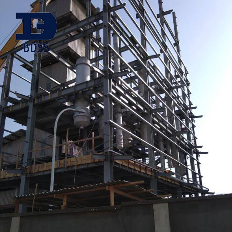 
Многоэтажная сборная стальная конструкция, офисное здание 