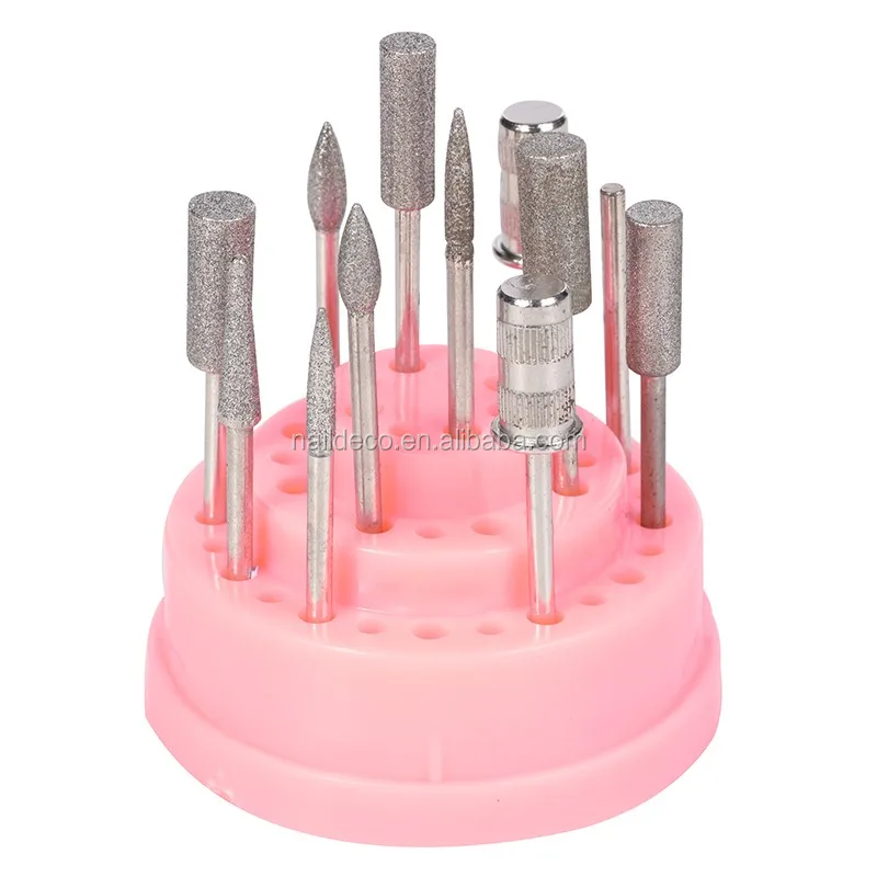 Top Quality Manicure pedicure machine Nail Art nail drill bit Tool Holder Container