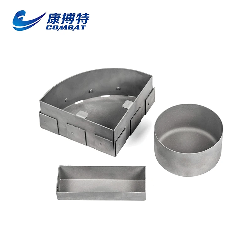 w-1 tungsten crucible 99.95% Purity Tungsten Pot for Melting