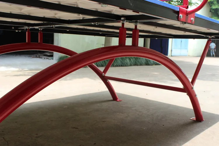 hot sale oversea amazon wish ebay classic rainbow pingpong table tennis tables china