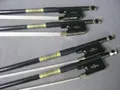 4 PCs Strong Carbon Fiber Cello Bow 4 4 White unbleached stallion hair