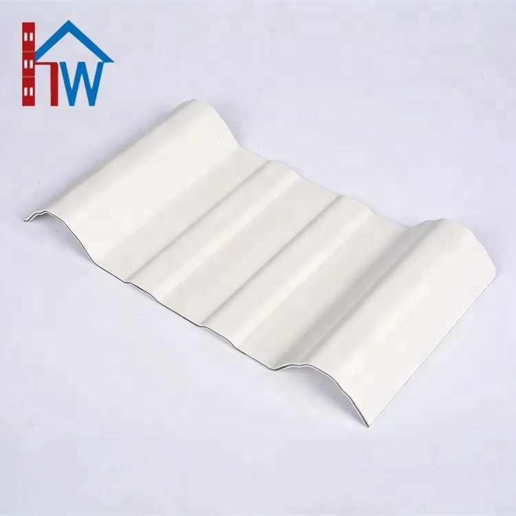 
Better weatherability wave roofing pvc decorative sheet 