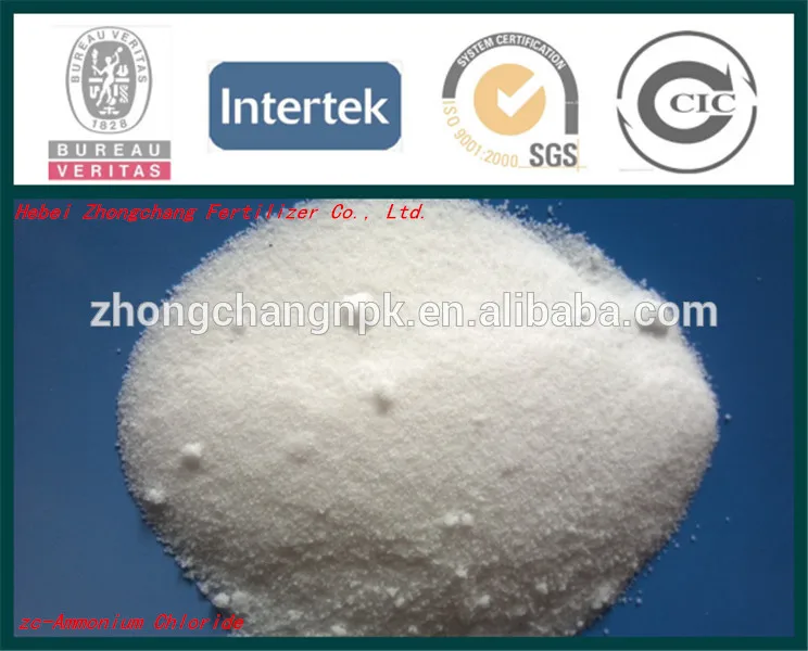 agriculture fertilizer ammonium chloride export to European