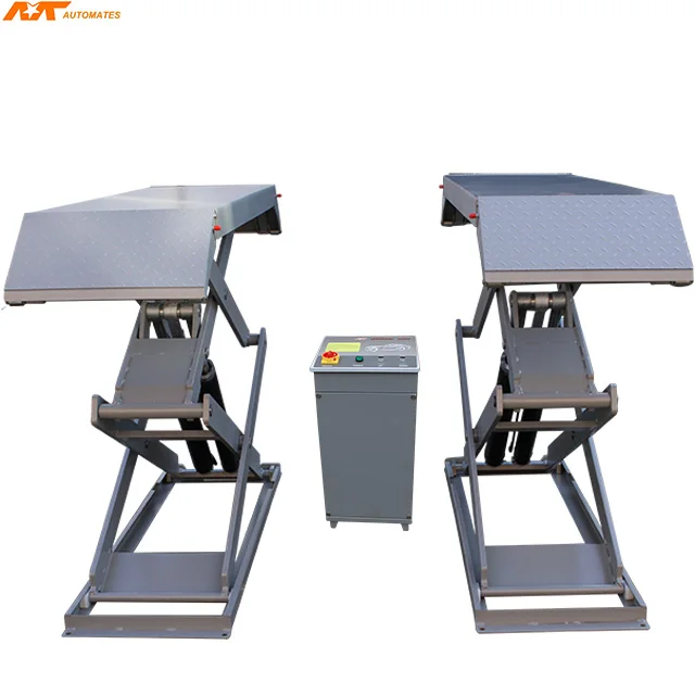 1950mm lifting height scissor mobile outdoor car lift