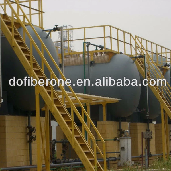 USA standard grp fiberglass frp stair pillar stair handrail