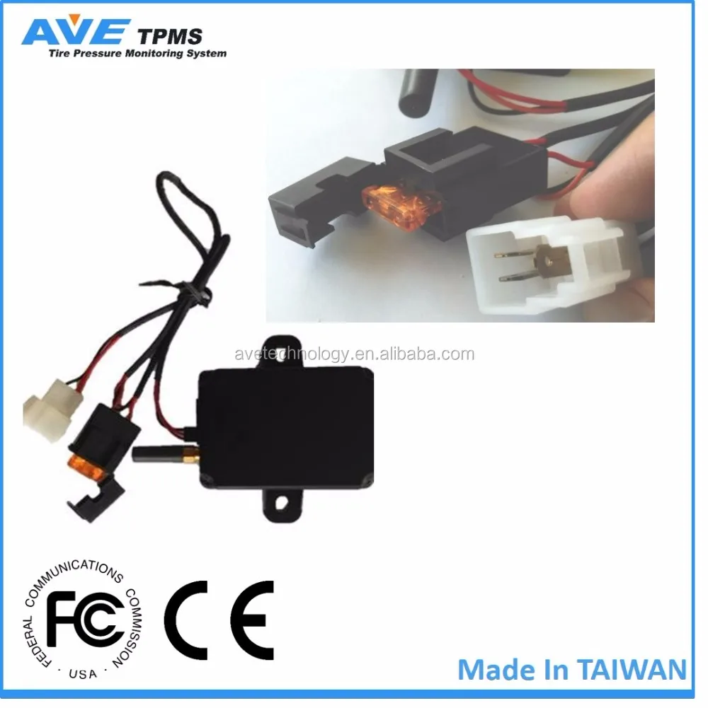 Система контроля давления в шинах AVE, общее решение: Цветной манометр TPMS для грузовиков/Автобусов/квадроциклов/автомобилей, для 1 ~ 27 шин