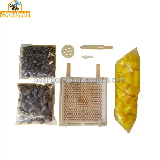 
Jenter Queen Rearing Kit Complete Jenter Queen Rearing Kit for Bee Breeding Jenter Beekeeping Set for Removal of Queen Bees 