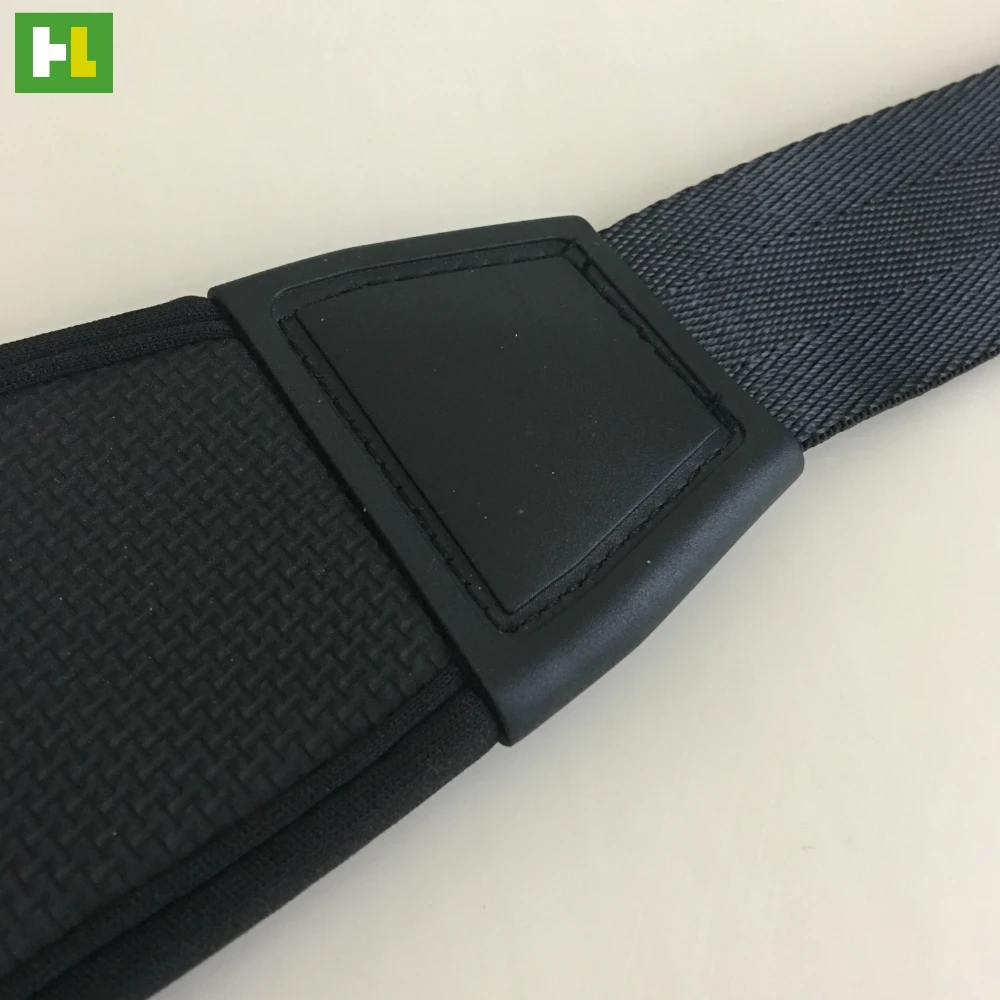 Custom Backpack Accessories bag straps Nylon Black Printed Padded Shoulder Strap For Bags Backpack Hand Bag