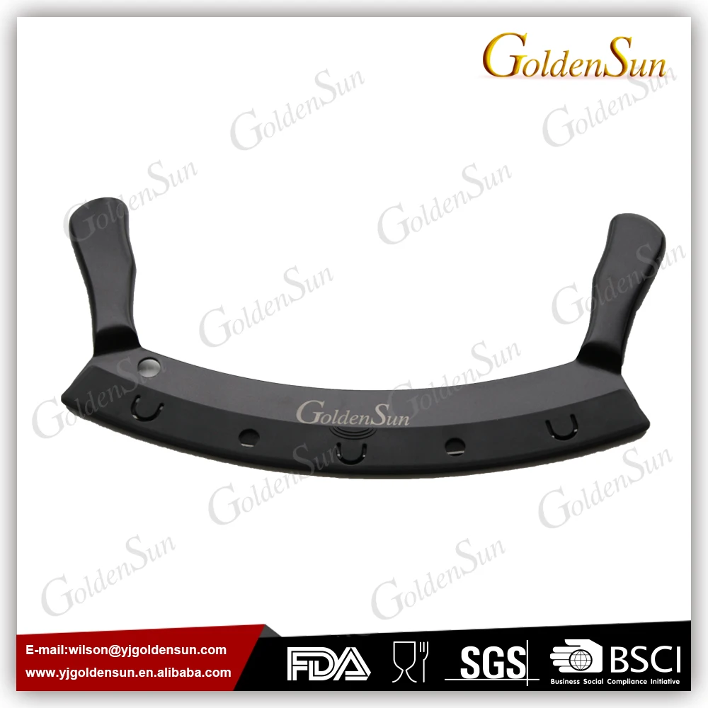 12 Inches Black Color Nonstick Coating Pizza Cutter Knife With Protective Cover