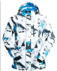 Толстая зимняя брендовая Водонепроницаемая уличная Теплая Лыжная куртка большого размера мужской лыжный костюм